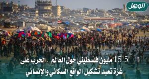 15.5 مليون فلسطيني في العالم.. الإحصاء يكشف تداعيات الحرب على غزة