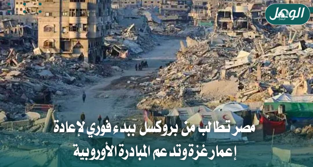 مصر تدعو لتسريع التعافي المبكر في غزة وتدعم المبادرة الأوروبية