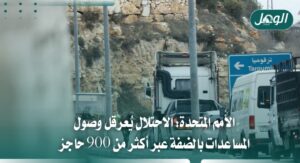 الضفة الغربية.. أكثر من 900 حاجز يعرقل وصول المساعدات