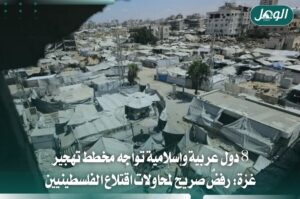 دول عربية وإسلامية ترفض تهجير الفلسطينيين من غزة
