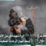صحة غزة: استشهاد 10,899 امرأة في سن الإنجاب خلال 2025